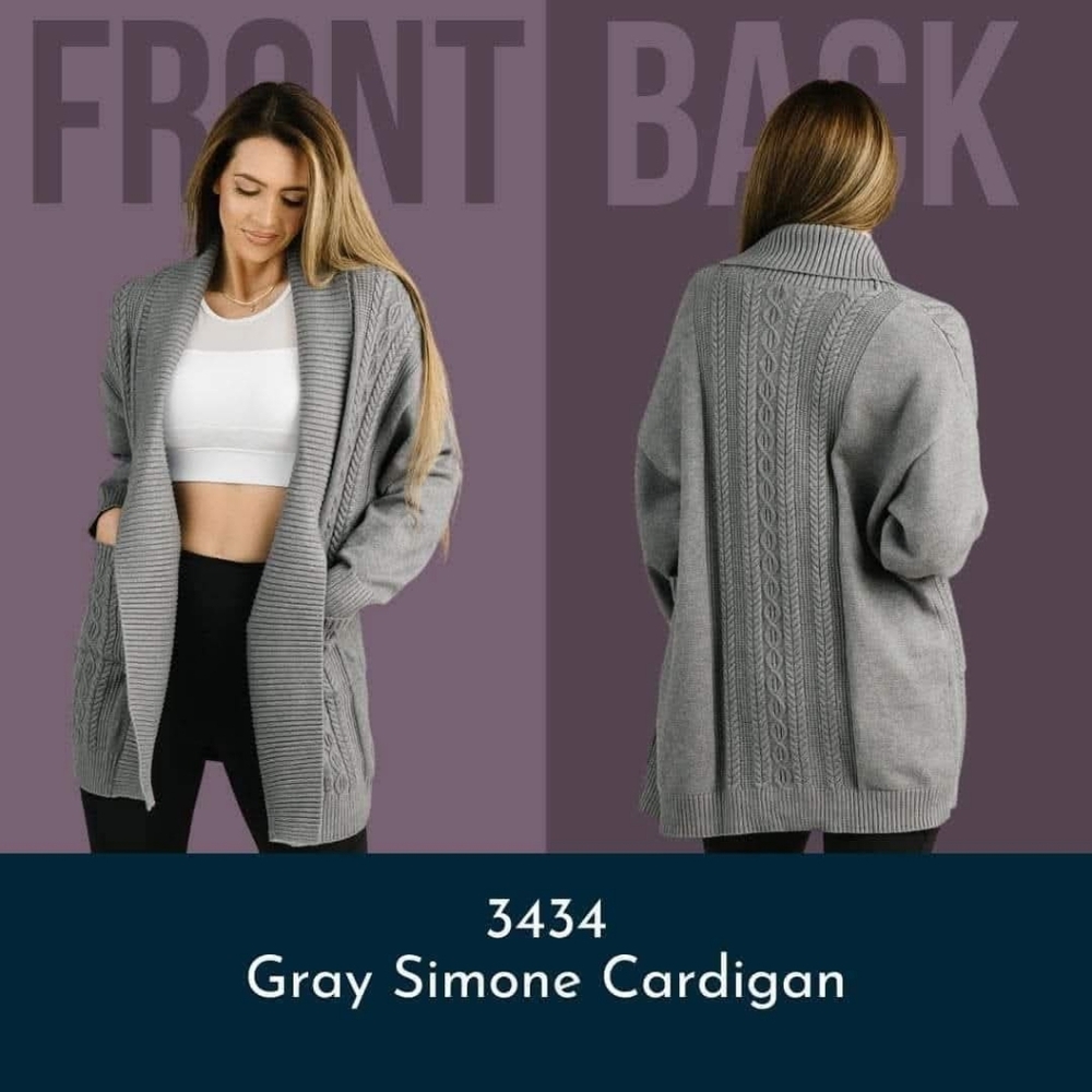 Like new Zyia Gray Simone Cardigan